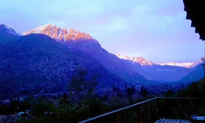 Hotel Cabana Mirador El Ingenio. Cajon Del Maipo San José de Maipo Exteriér fotografie