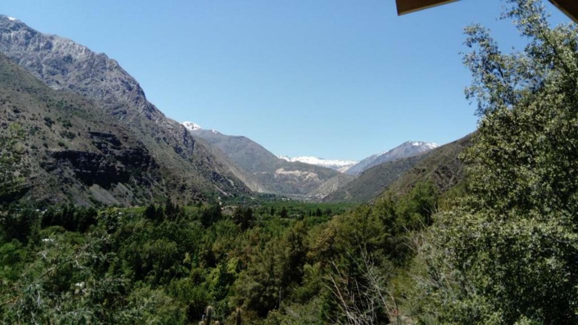 Hotel Cabana Mirador El Ingenio. Cajon Del Maipo San José de Maipo Exteriér fotografie